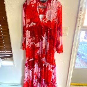 New ! Free People Maxi floral spring medium dress long